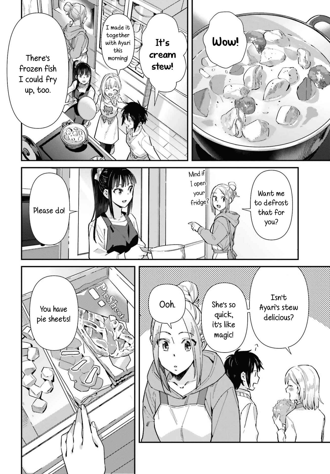 Page 10 Chapter 55 Shinmai Shimai no Futari Gohan