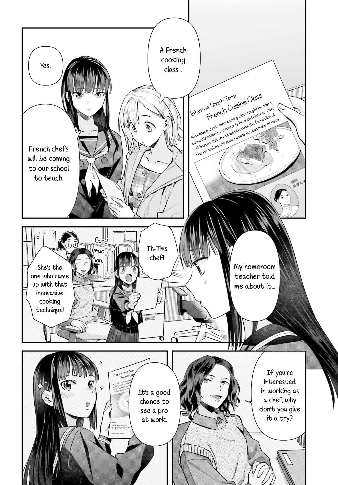 Page 8 Chapter 61 Shinmai Shimai no Futari Gohan
