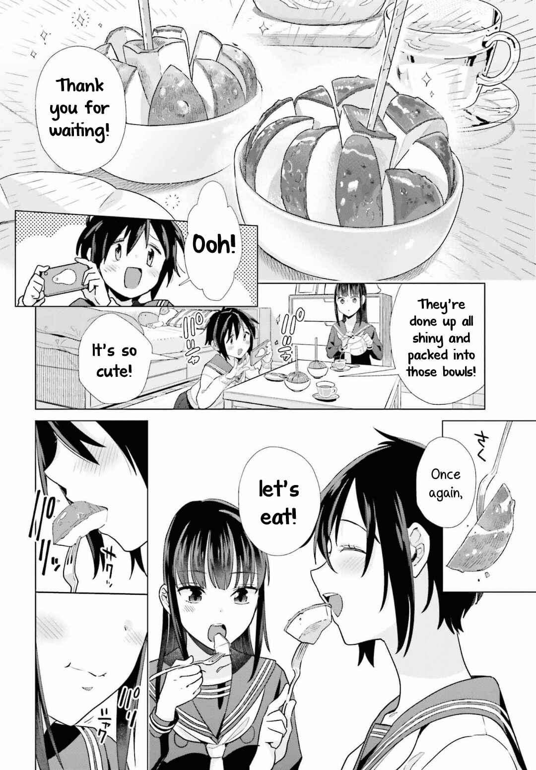 Page 14 Chapter 46 Shinmai Shimai no Futari Gohan