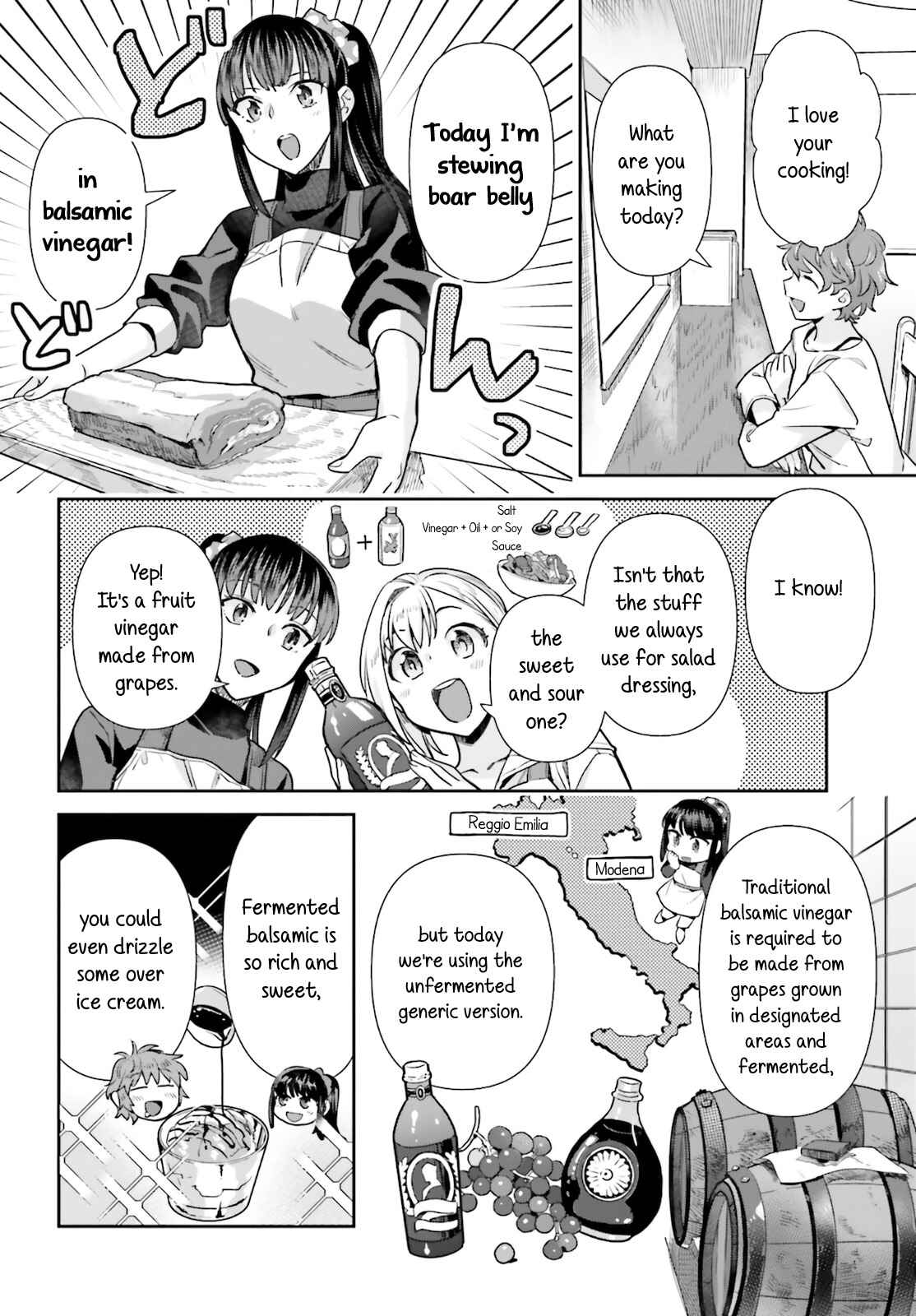 Page 4 Chapter 60 Shinmai Shimai no Futari Gohan