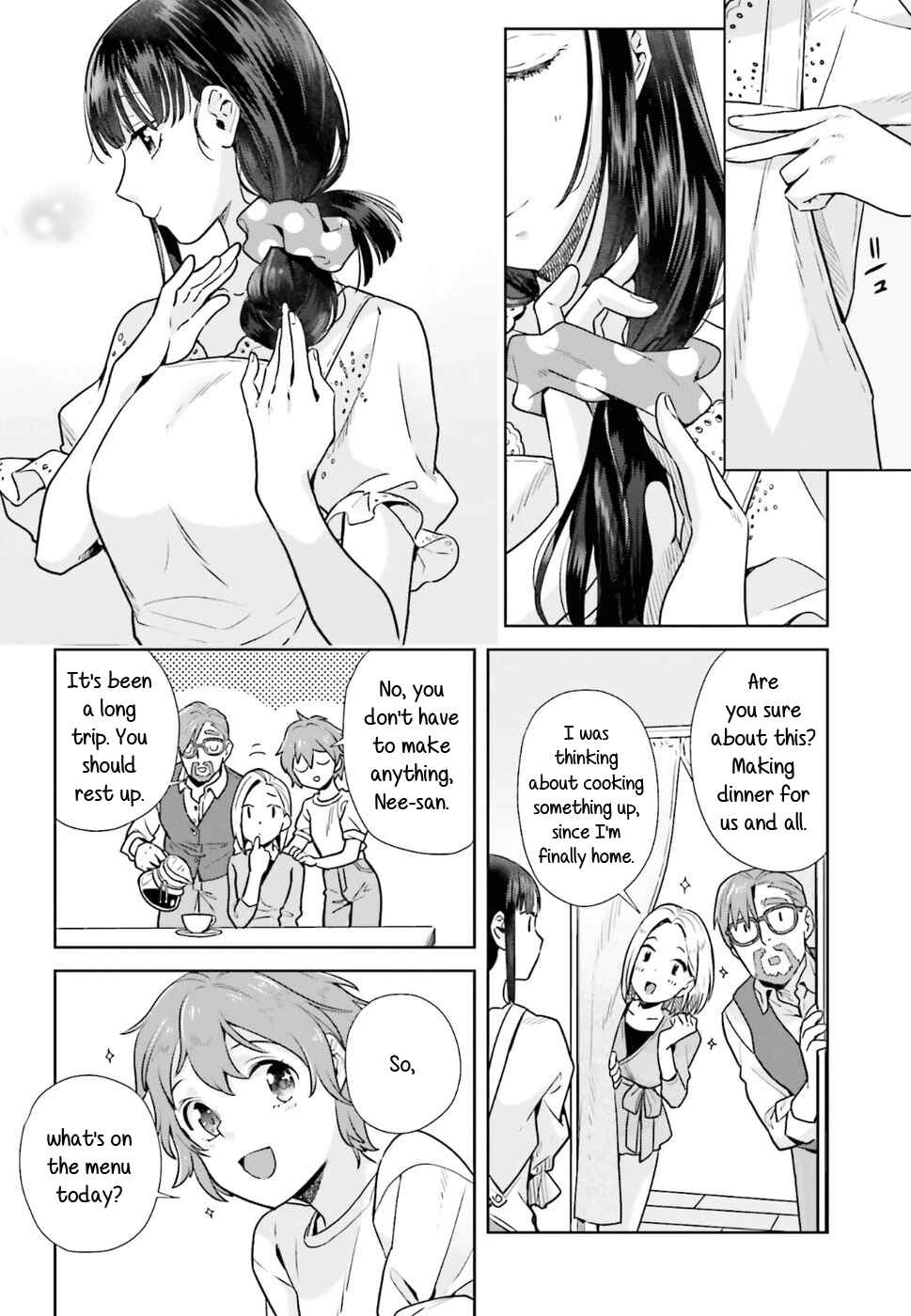 Page 12 Chapter 34 Shinmai Shimai no Futari Gohan