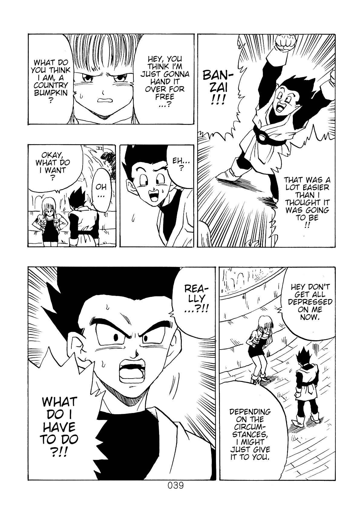 Page 39 Chapter 3 Dragon Ball After