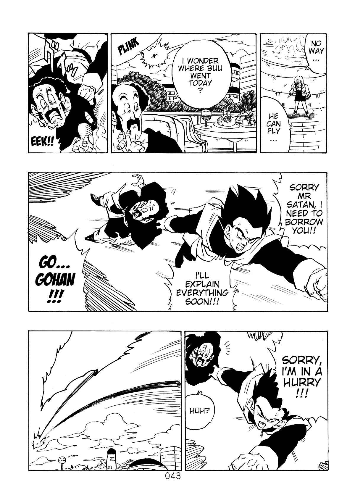 Page 43 Chapter 3 Dragon Ball After