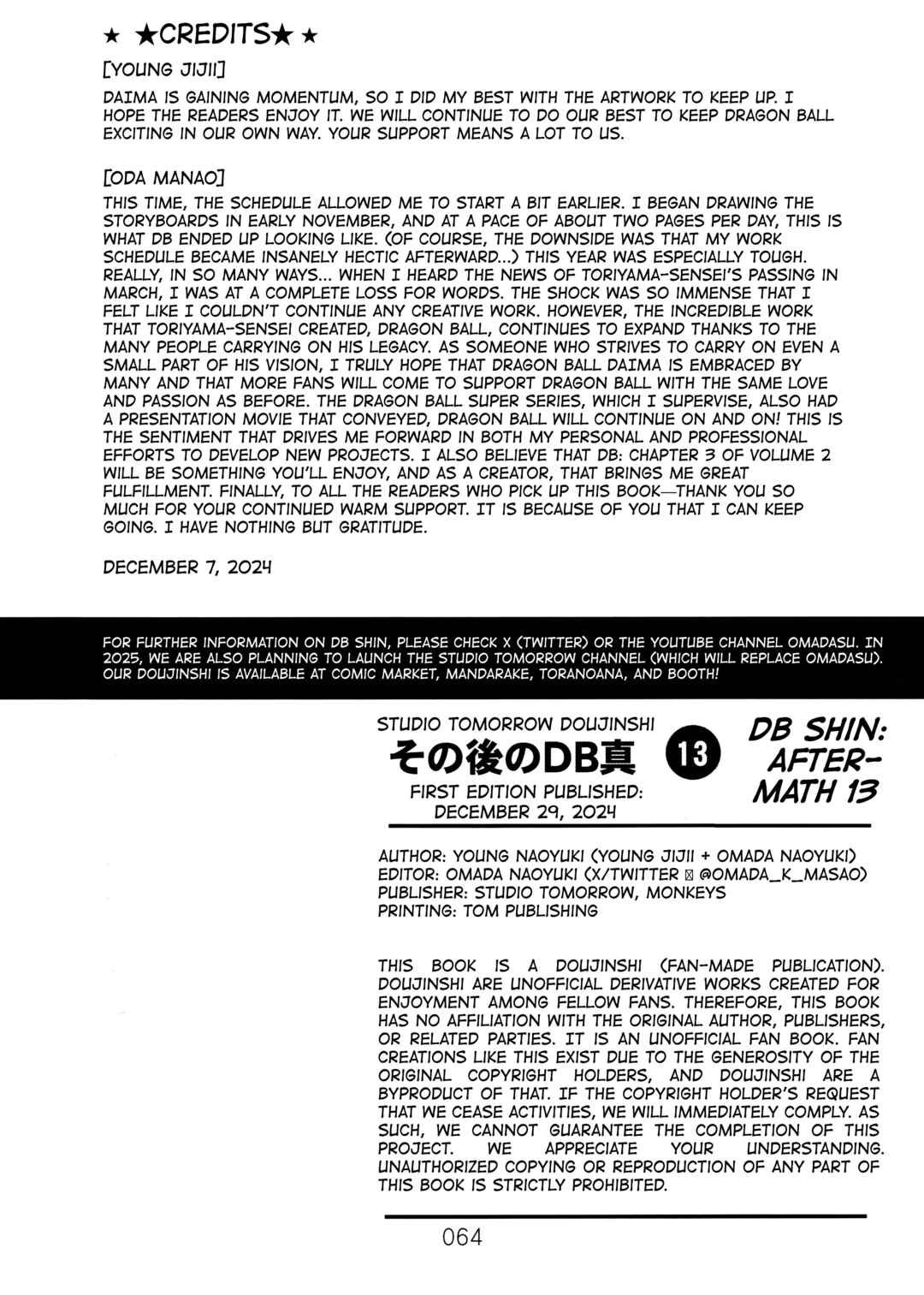 Page 66 Chapter 13 Dragon Ball After