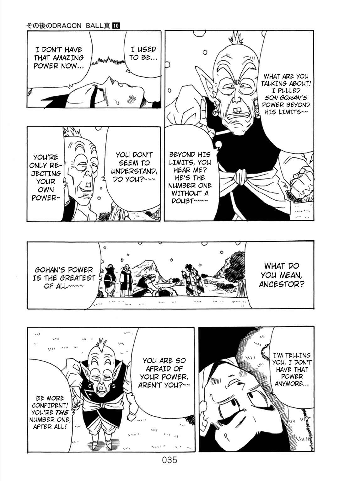Page 36 Chapter 10 Dragon Ball After