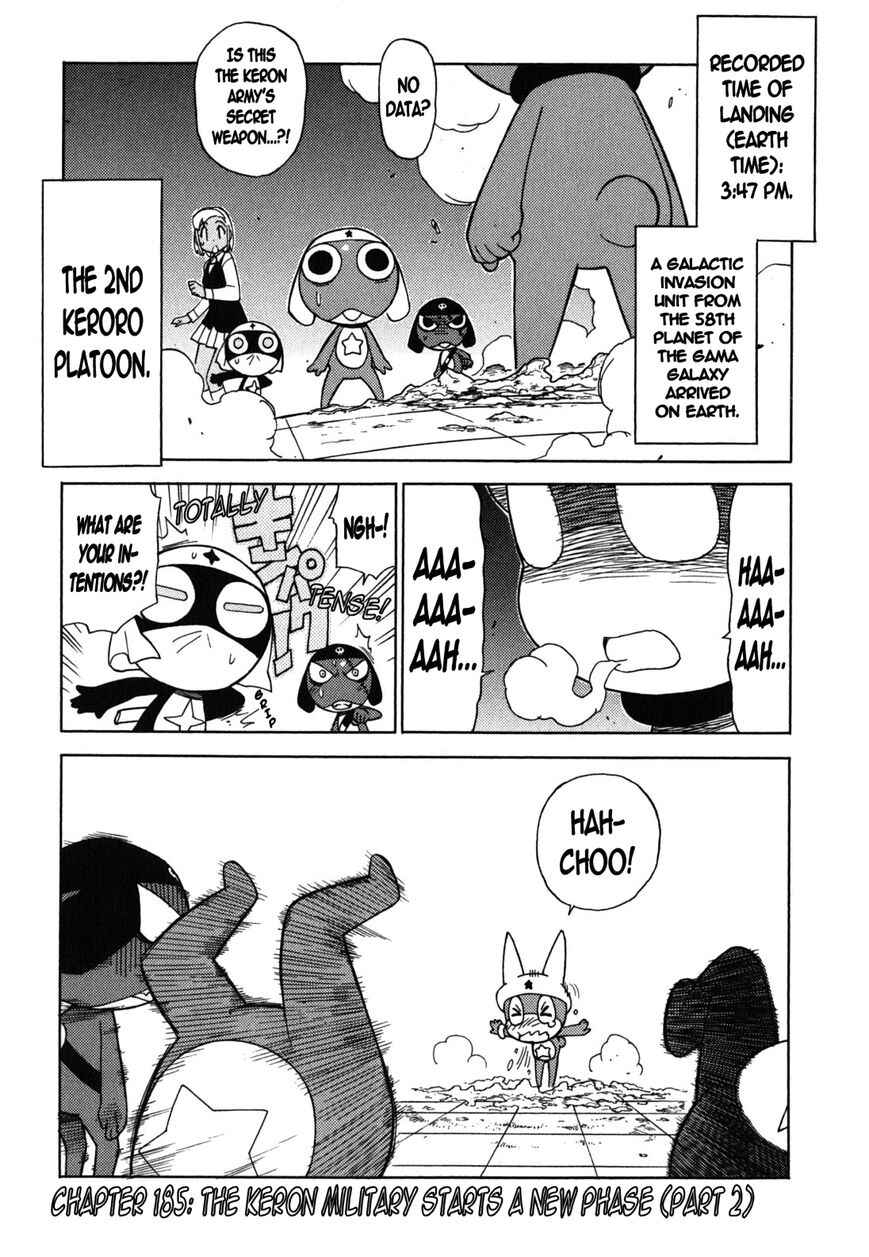 Page 1 Chapter 185 Sgt. Frog