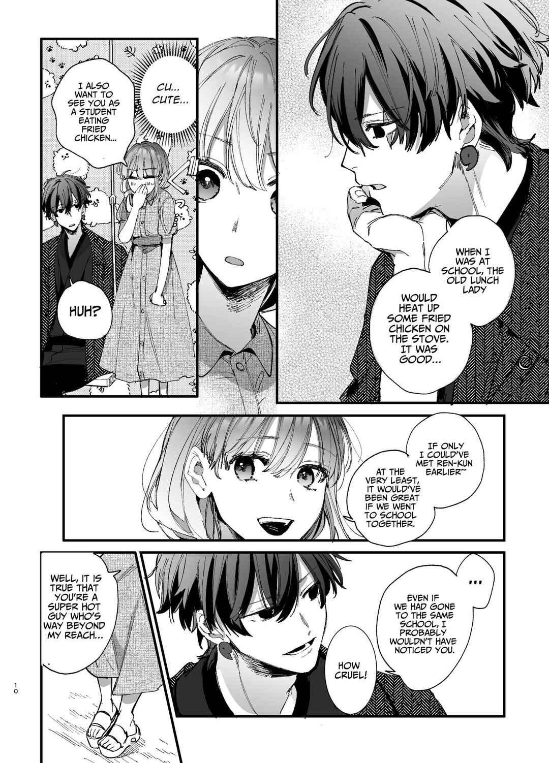 Page 10 Chapter 2 Saikyou Himokuzu Haraiya Ren-kun ni Dakitsubusareru made
