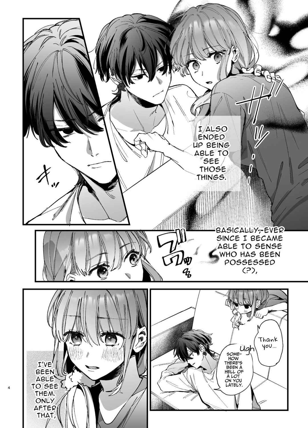 Page 4 Chapter 2 Saikyou Himokuzu Haraiya Ren-kun ni Dakitsubusareru made
