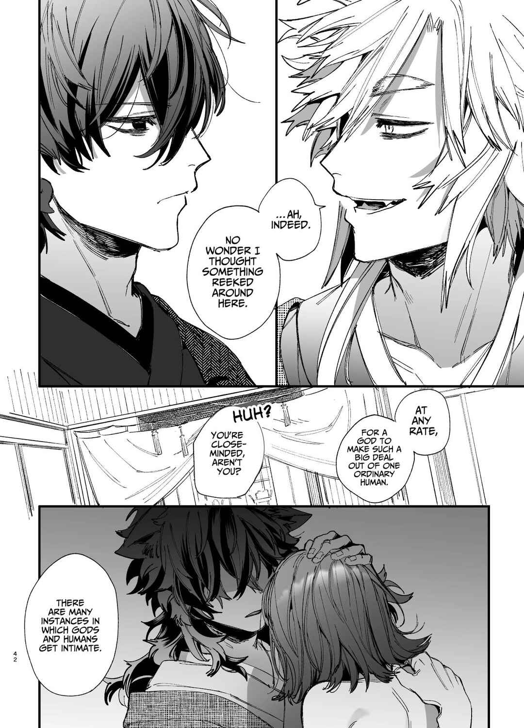 Page 42 Chapter 2 Saikyou Himokuzu Haraiya Ren-kun ni Dakitsubusareru made