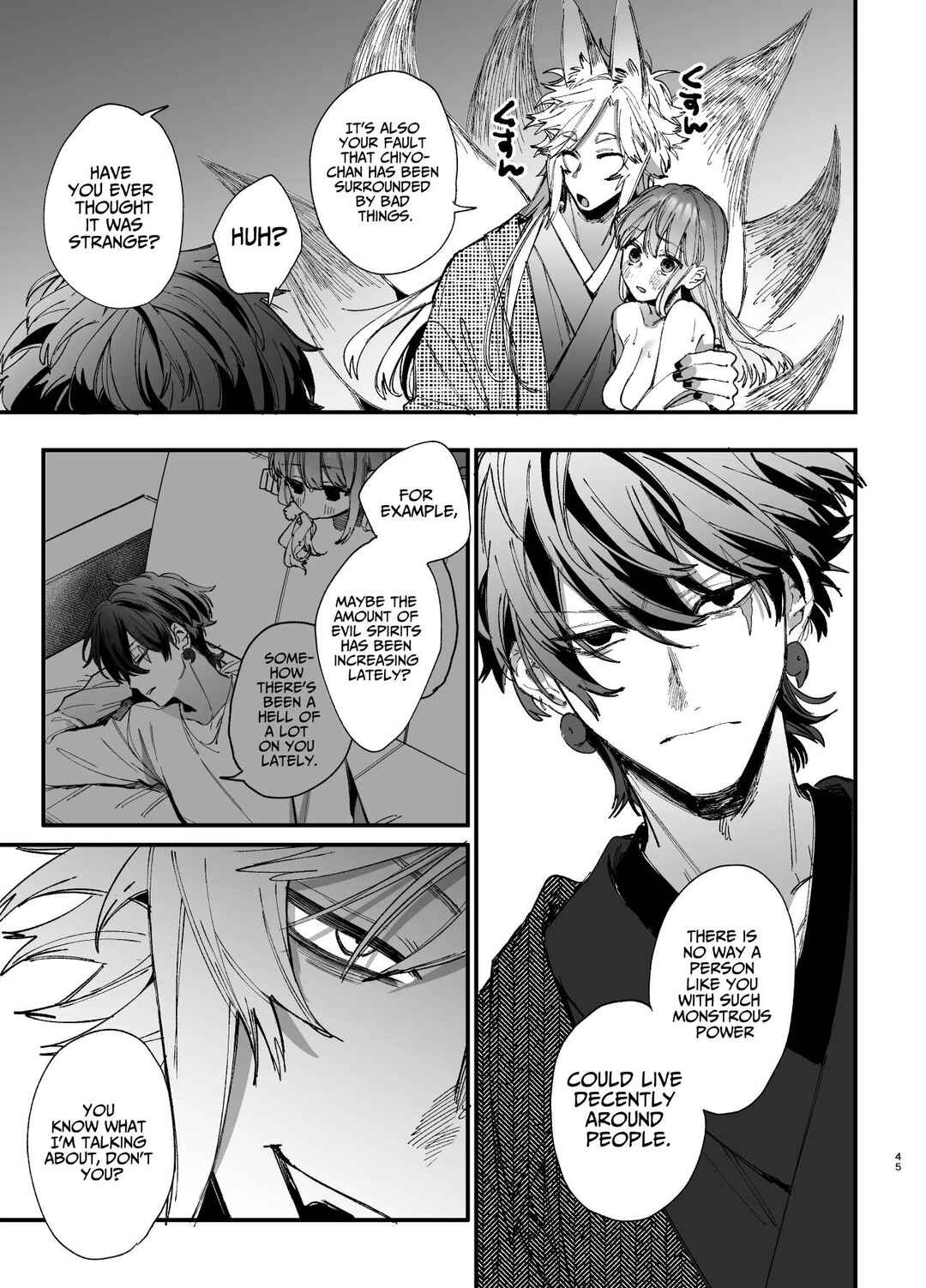 Page 45 Chapter 2 Saikyou Himokuzu Haraiya Ren-kun ni Dakitsubusareru made