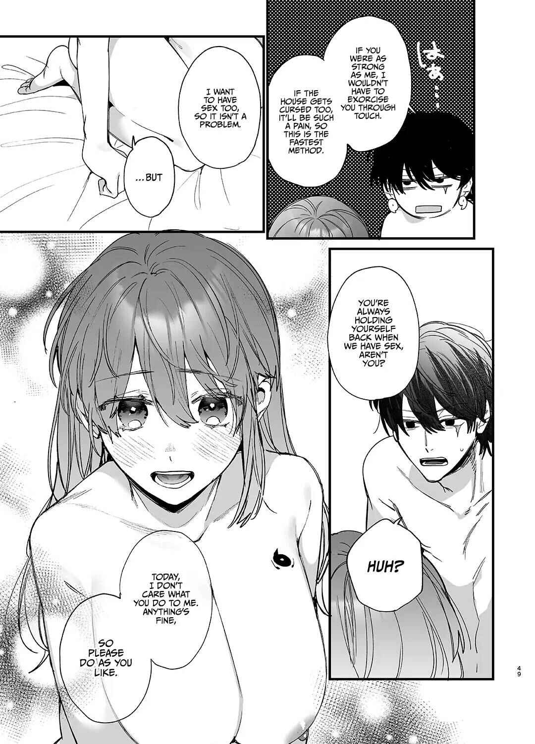 Page 49 Chapter 1 Saikyou Himokuzu Haraiya Ren-kun ni Dakitsubusareru made
