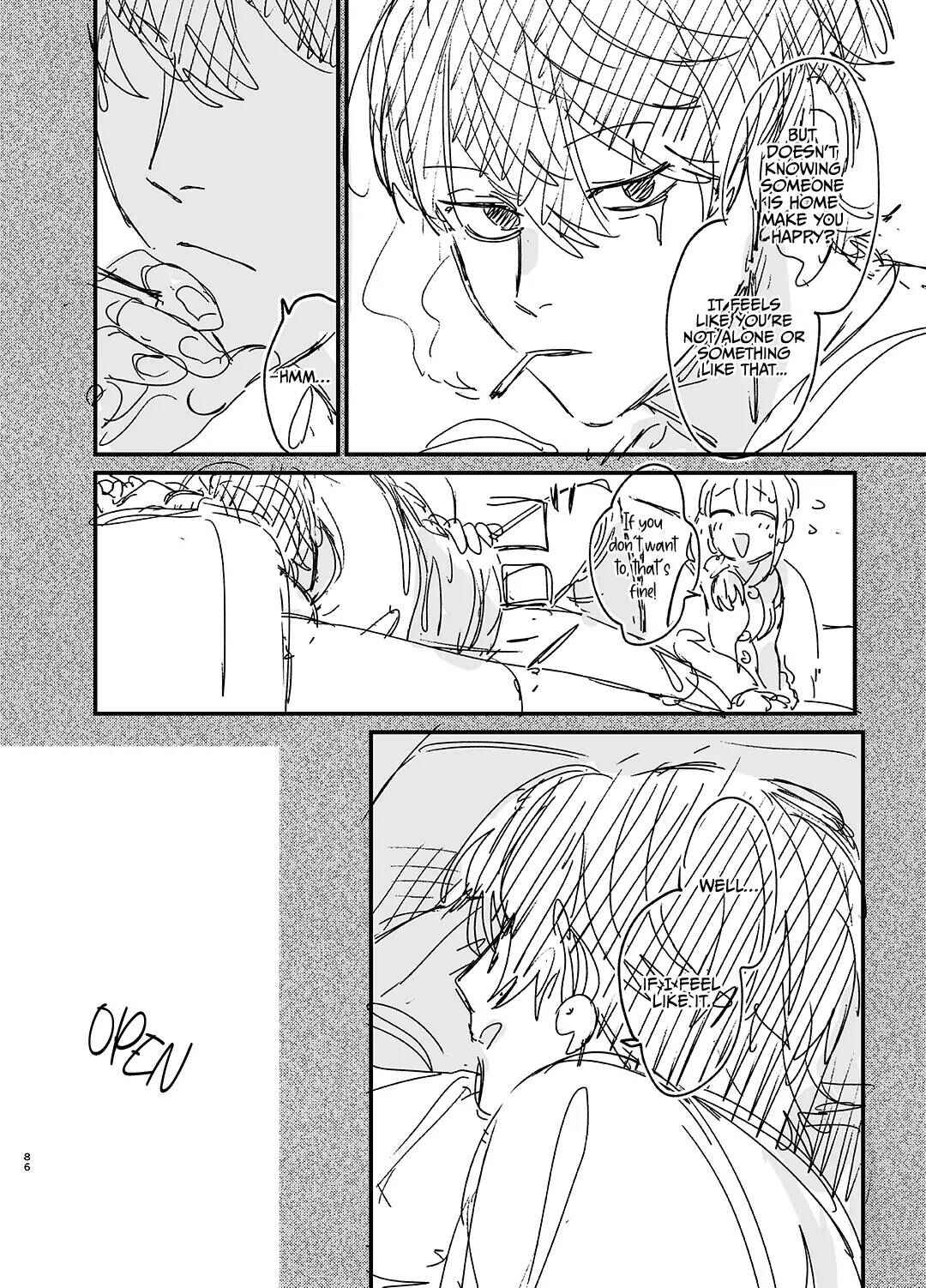 Page 86 Chapter 1 Saikyou Himokuzu Haraiya Ren-kun ni Dakitsubusareru made