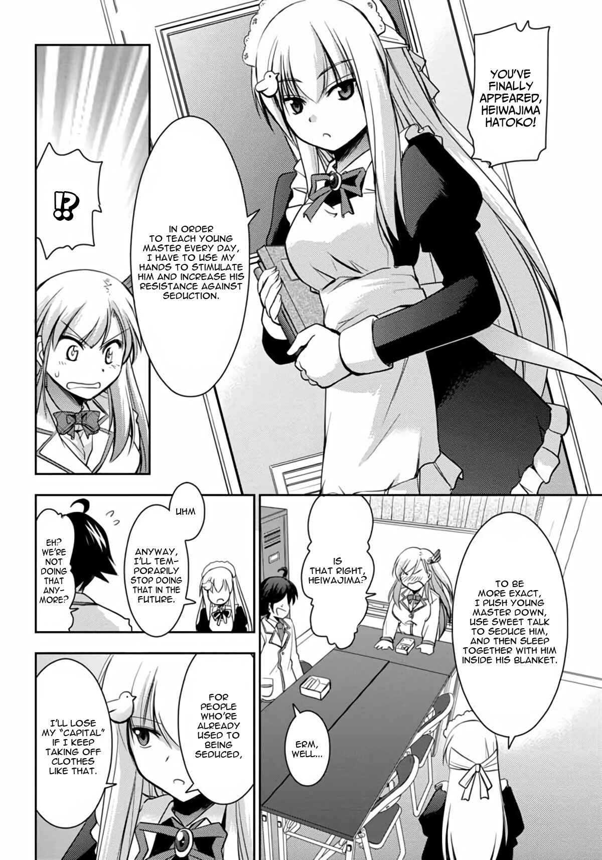 Page 10 Chapter 3 Hatoko-san to Love Comedy