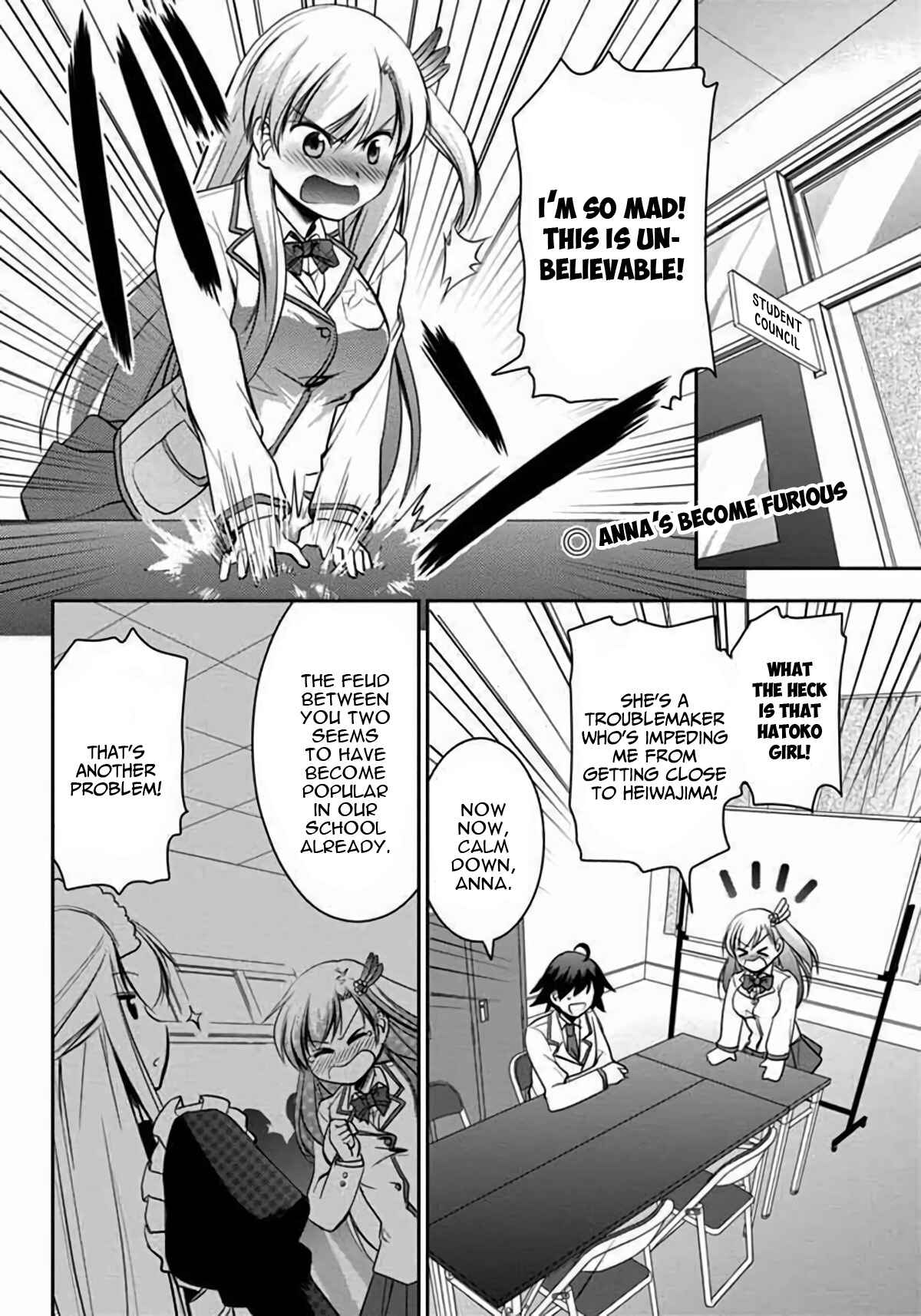 Page 4 Chapter 3 Hatoko-san to Love Comedy