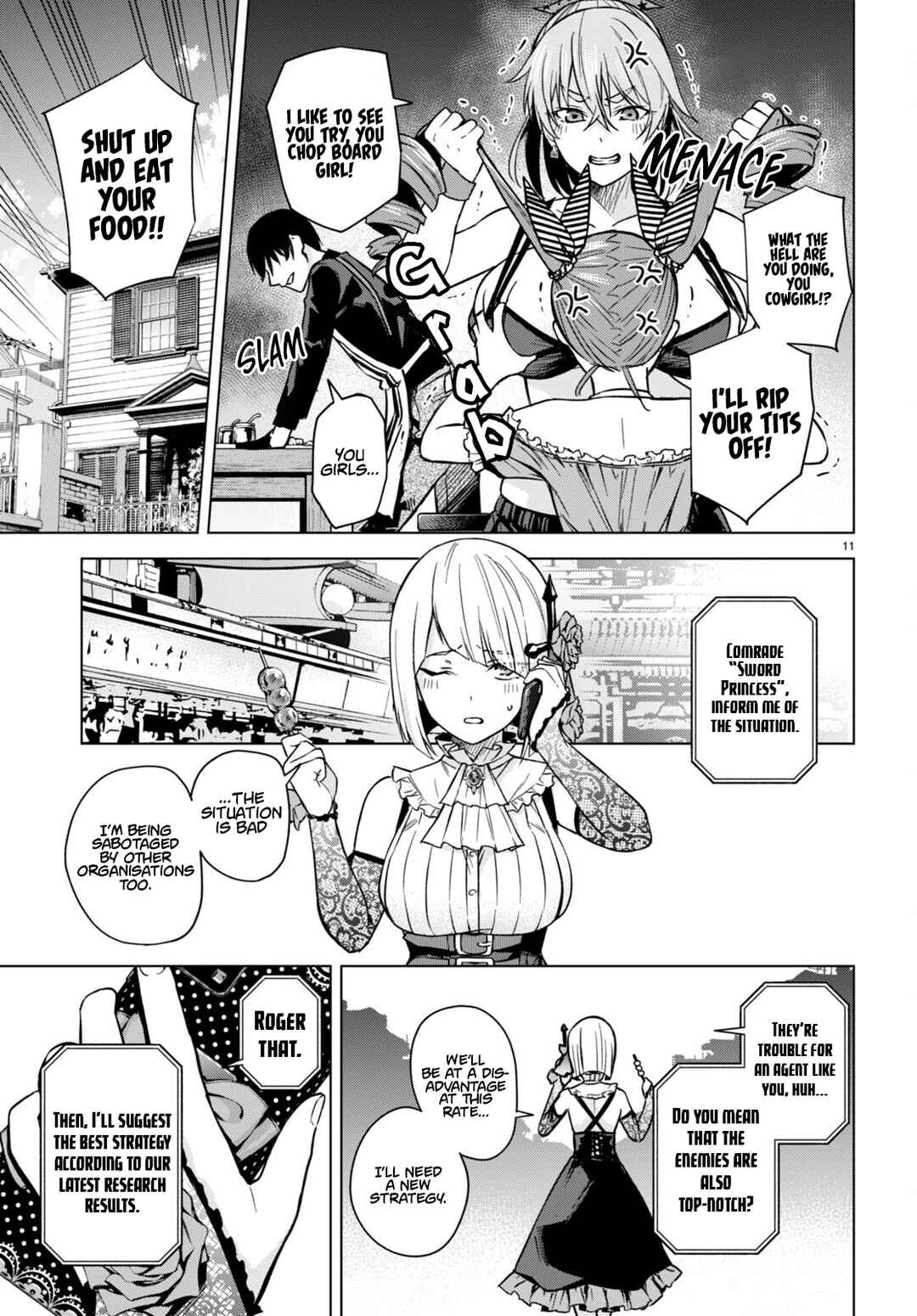 Page 12 Chapter 6 Honey Trap Shared House