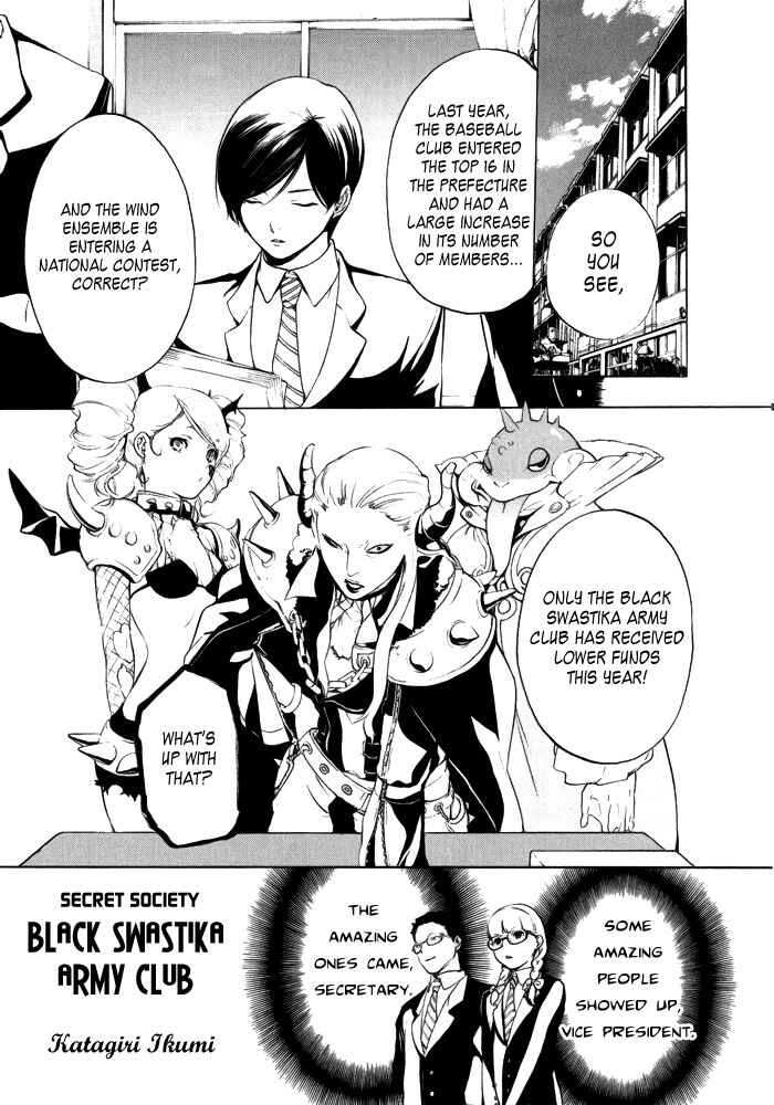 Page 2 Chapter 4 Arcana 10 - Conflict / Secret Societies