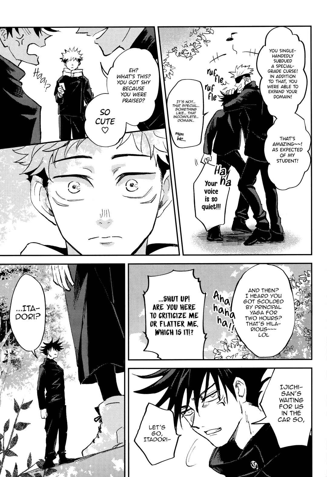 Page 13 Chapter Unknown_ab99 Jujutsu Kaisen - Kawaii Dake Janai (Doujinshi)
