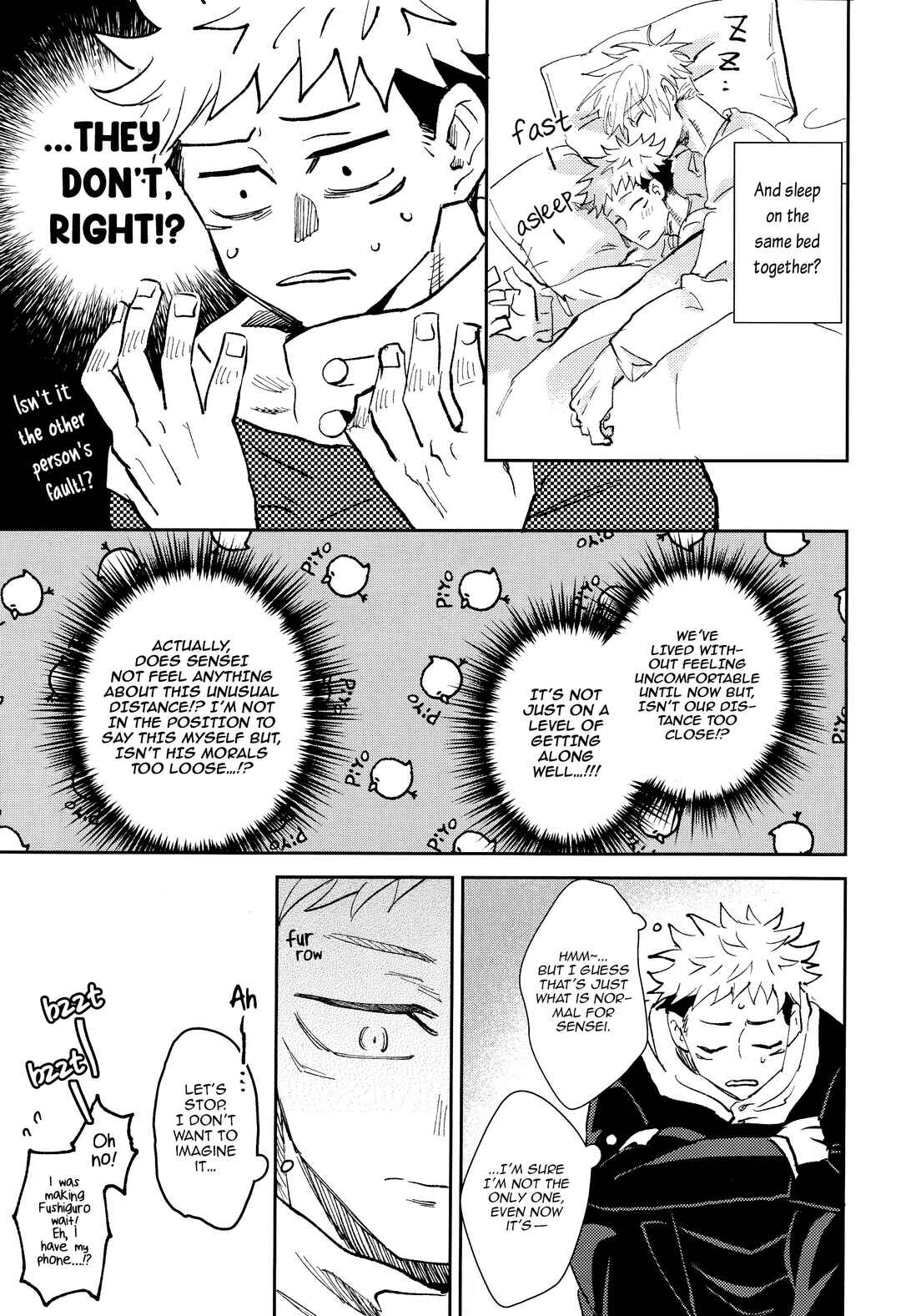 Page 17 Chapter Unknown_ab99 Jujutsu Kaisen - Kawaii Dake Janai (Doujinshi)