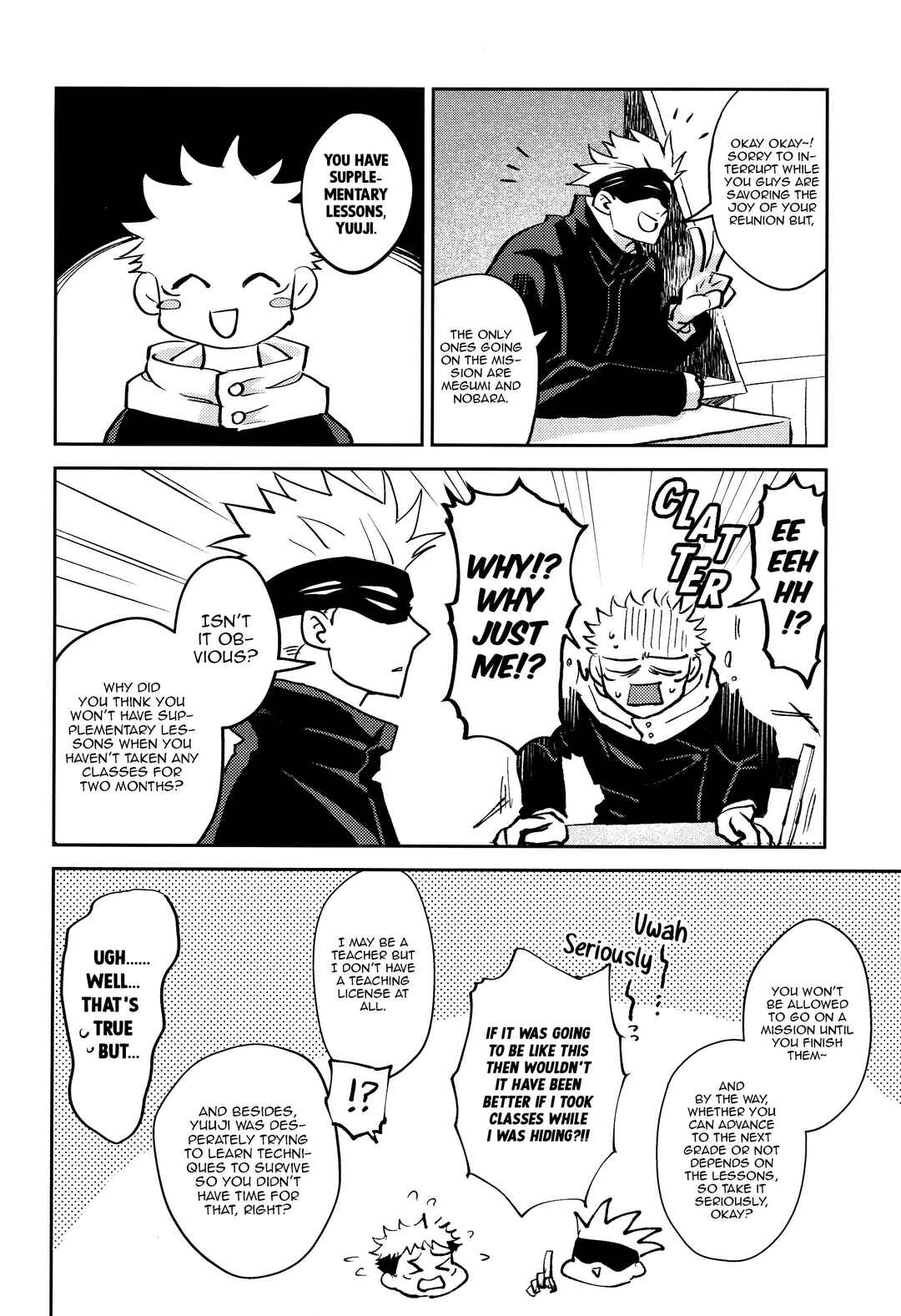 Page 4 Chapter Unknown_ab99 Jujutsu Kaisen - Kawaii Dake Janai (Doujinshi)