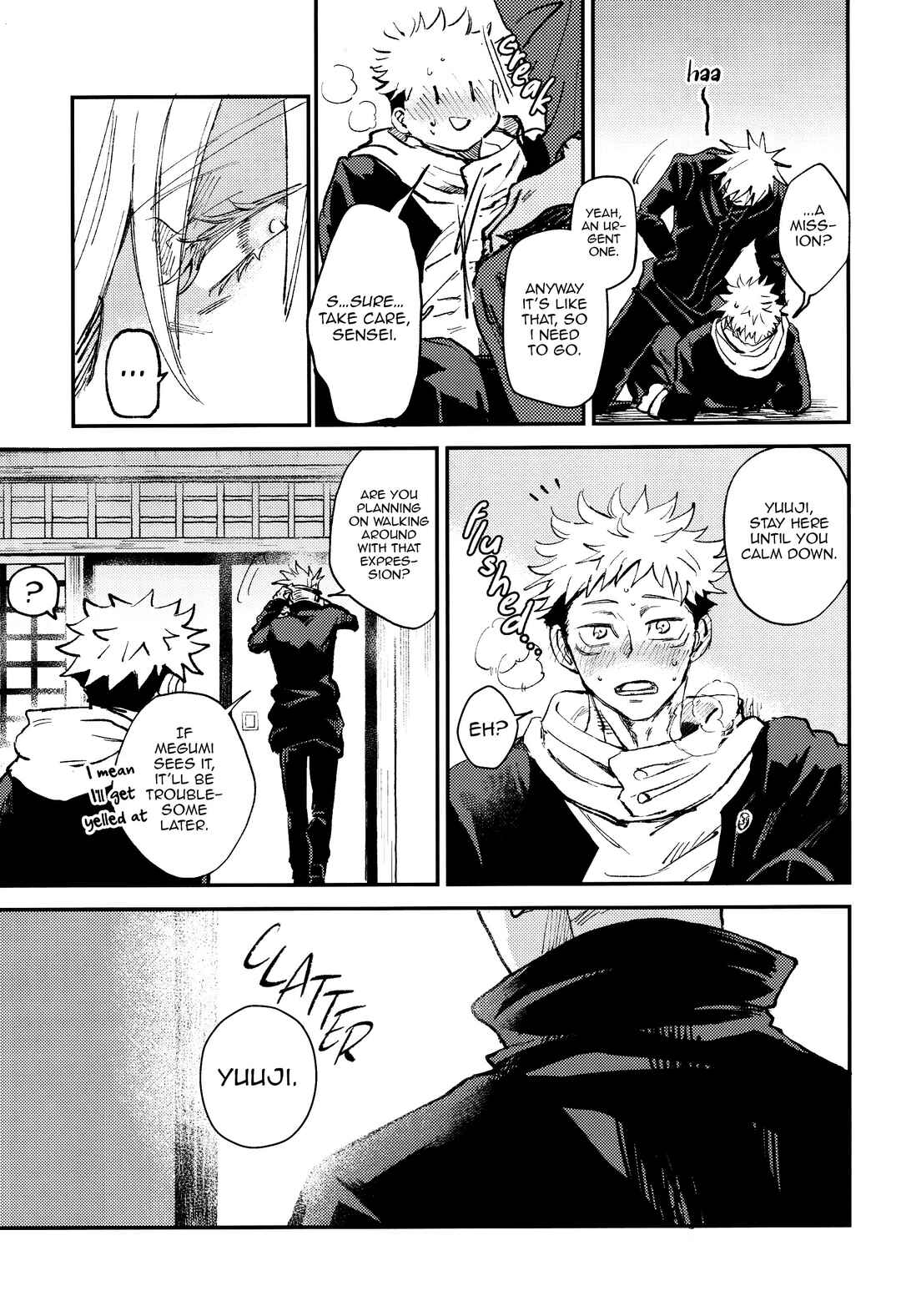 Page 9 Chapter 0.5 Jujutsu Kaisen - Kawaii Dake Janai (Doujinshi)