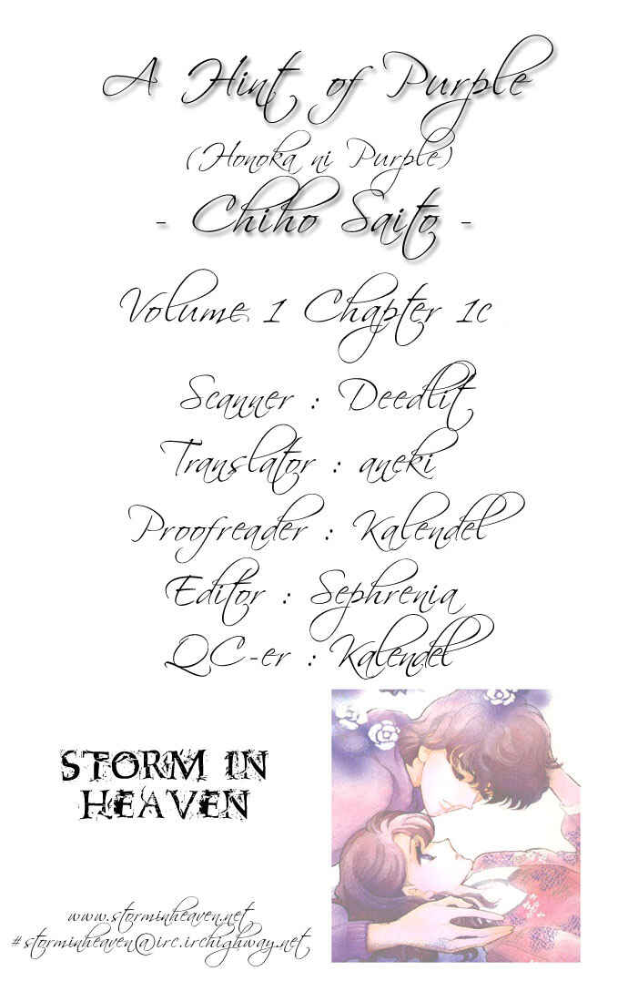 Page 30 Chapter 1.3 A Hint of Purple