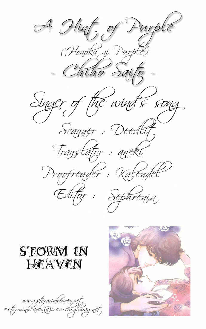 Page 25 Chapter 2.5 A Hint of Purple