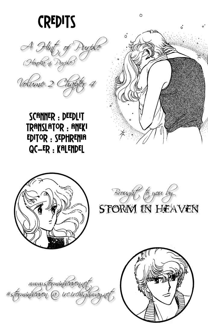 Page 1 Chapter 4 A Hint of Purple