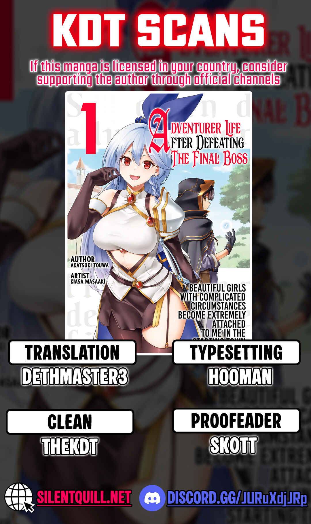Page 1 Chapter 4 Last Boss Toubatsugo ni Hajimeru Nishuume Boukensha Life - Hajimari no Machi de Wakeari Bishoujo-tachi ga Mechakucha Natsuite kimasu
