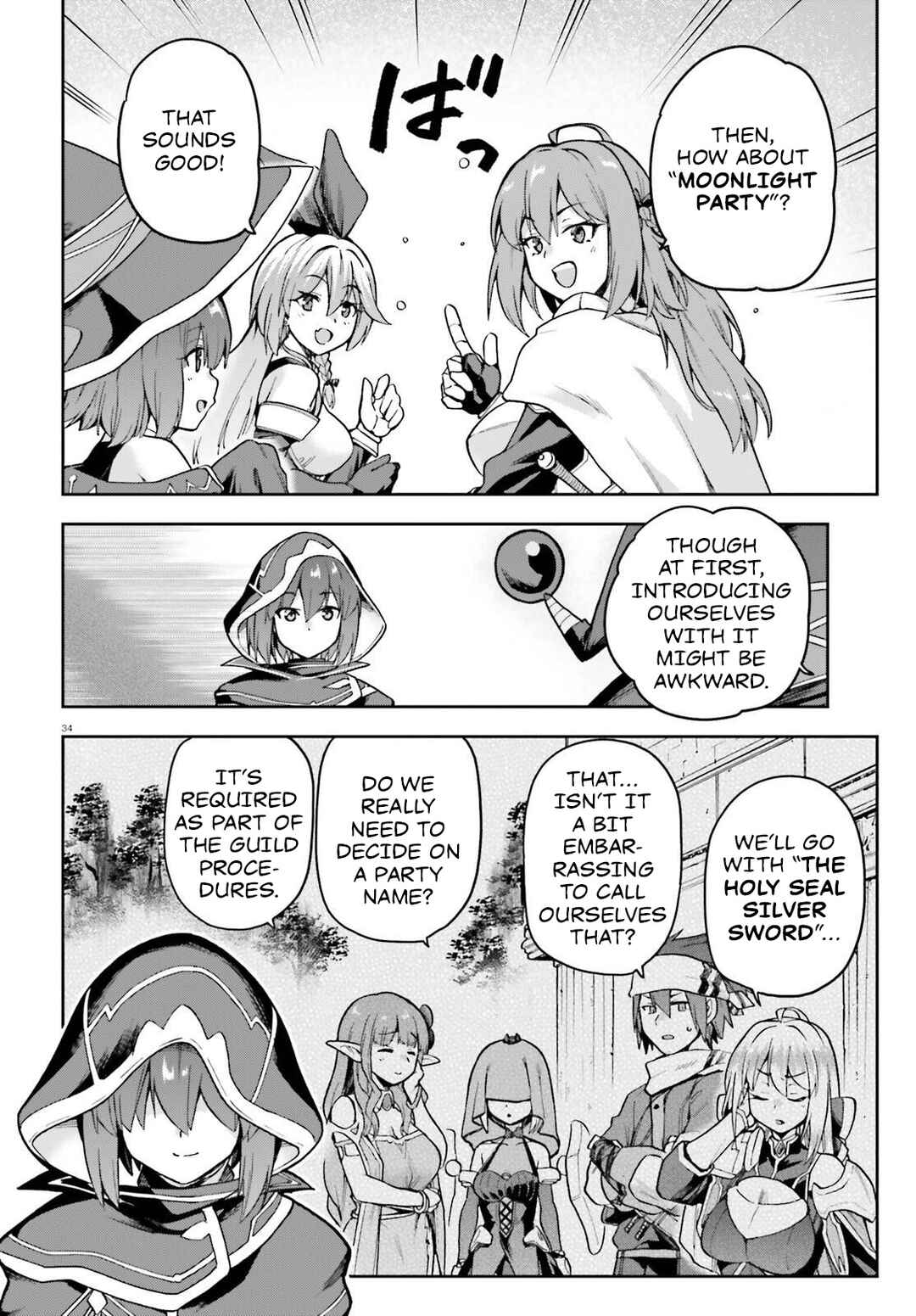 Page 35 Chapter 5 Last Boss Toubatsugo ni Hajimeru Nishuume Boukensha Life - Hajimari no Machi de Wakeari Bishoujo-tachi ga Mechakucha Natsuite kimasu