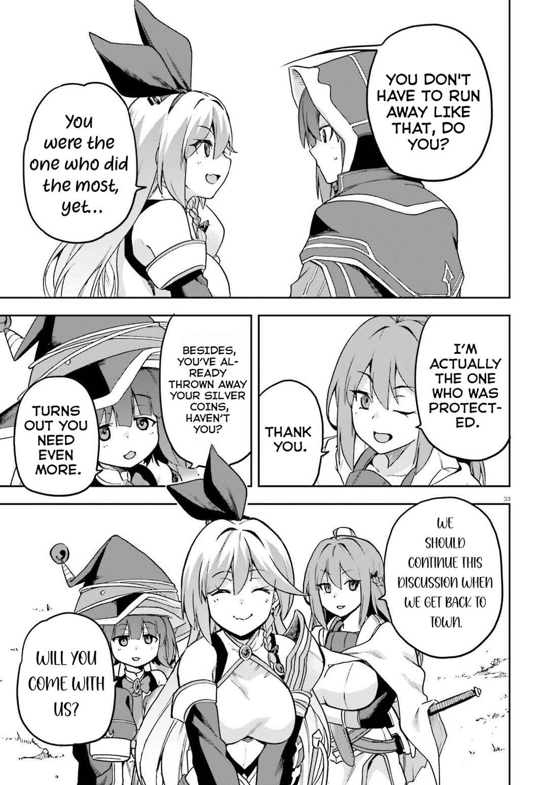 Page 34 Chapter 3 Last Boss Toubatsugo ni Hajimeru Nishuume Boukensha Life - Hajimari no Machi de Wakeari Bishoujo-tachi ga Mechakucha Natsuite kimasu