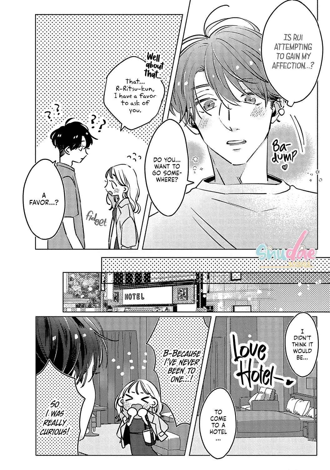 Page 6 Chapter 6 Koi no Mae ni, Amaku Hajimete. Hikaeme Elite-kun ga Watashi ni Dake Hatsujou shite imasu