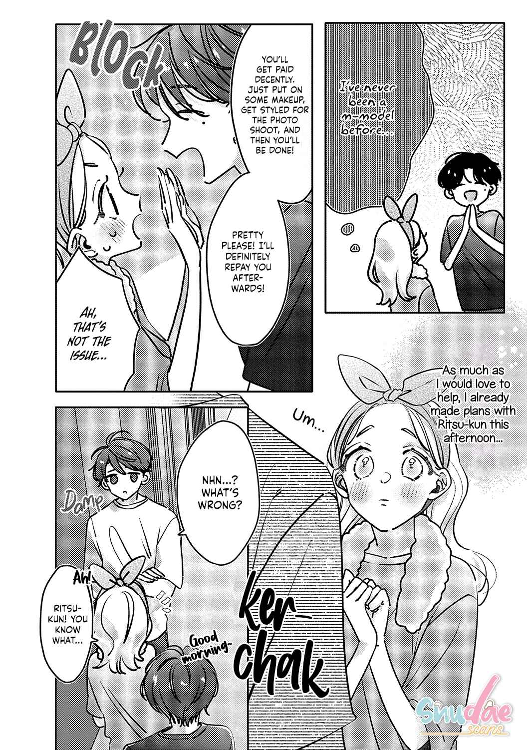 Page 4 Chapter 8 Koi no Mae ni, Amaku Hajimete. Hikaeme Elite-kun ga Watashi ni Dake Hatsujou shite imasu