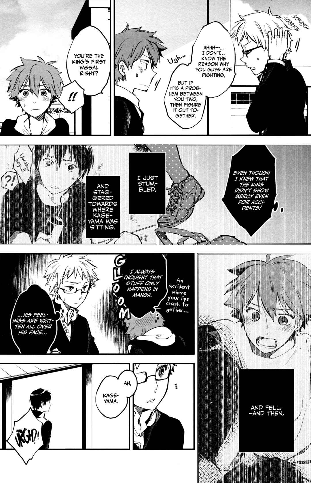 Page 12 Chapter Unknown_8daf Haikyu!! - Seisai wa Seishun Kudaru (Doujinshi)