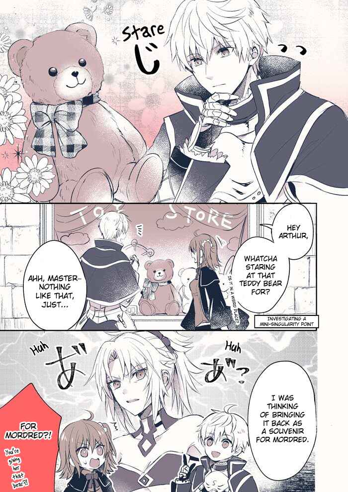 Page 1 Chapter Unknown_2360 Fate/Grand Order - Arthur Wants to Care for Chaldeas Mordred (Doujinshi)