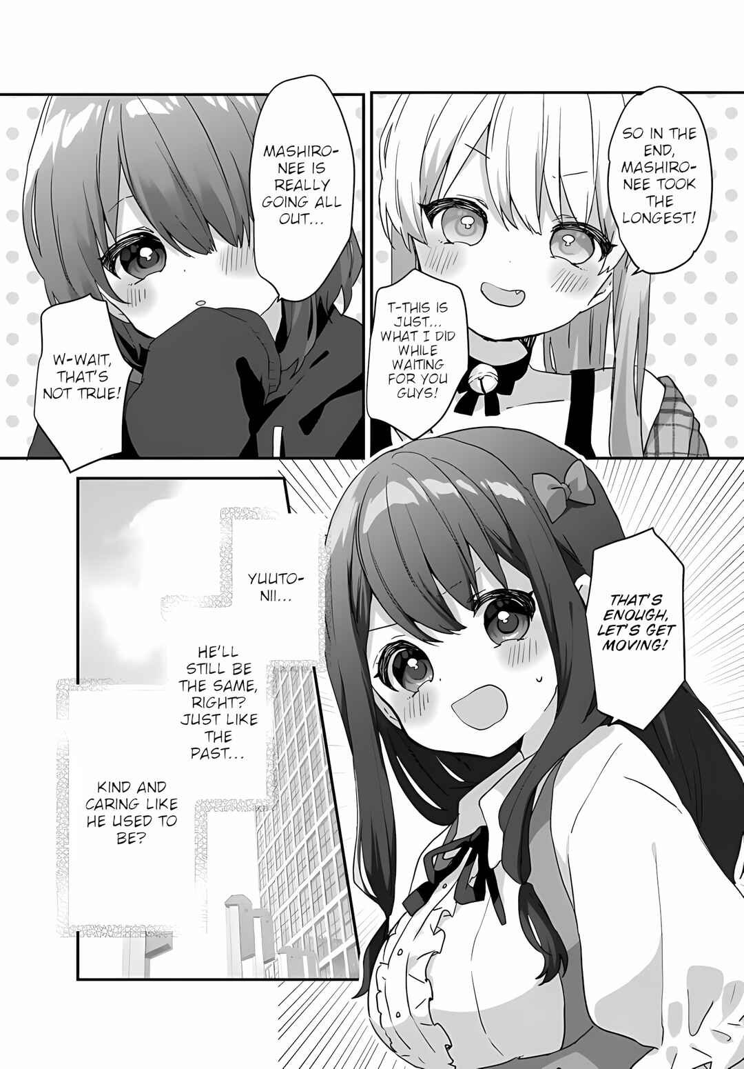 Page 2 Chapter 2.1 Daigaku Nyuugakuji Kara Uwasa Sareteita Bishoujo San Shimai, Ikiwakareteita Gimai Datta.