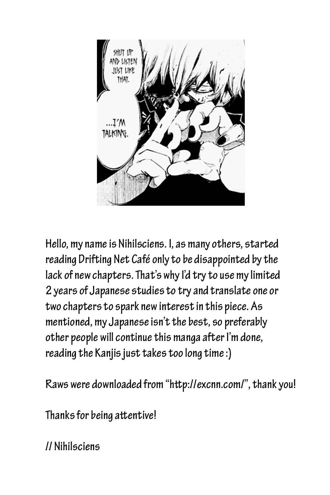 Page 1 Chapter 5 Drifting Net Café