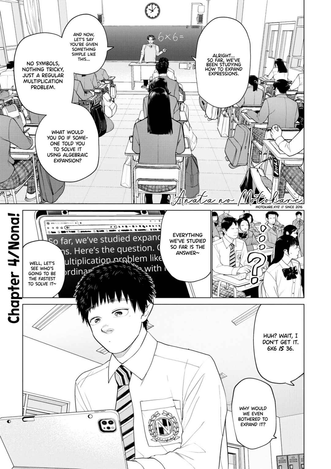 Page 1 Chapter 4 Bokura ni wa Bokura no Kotoba ga aru