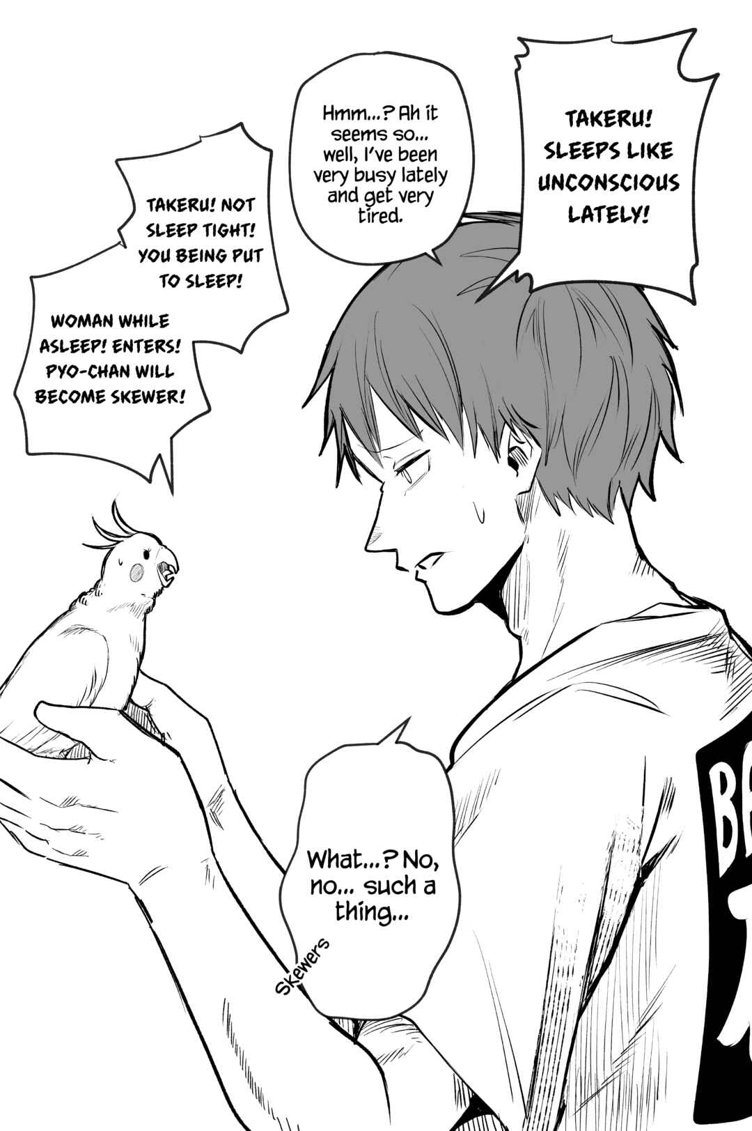 Page 1 Chapter 4 The Parakeet Wants to Tell You