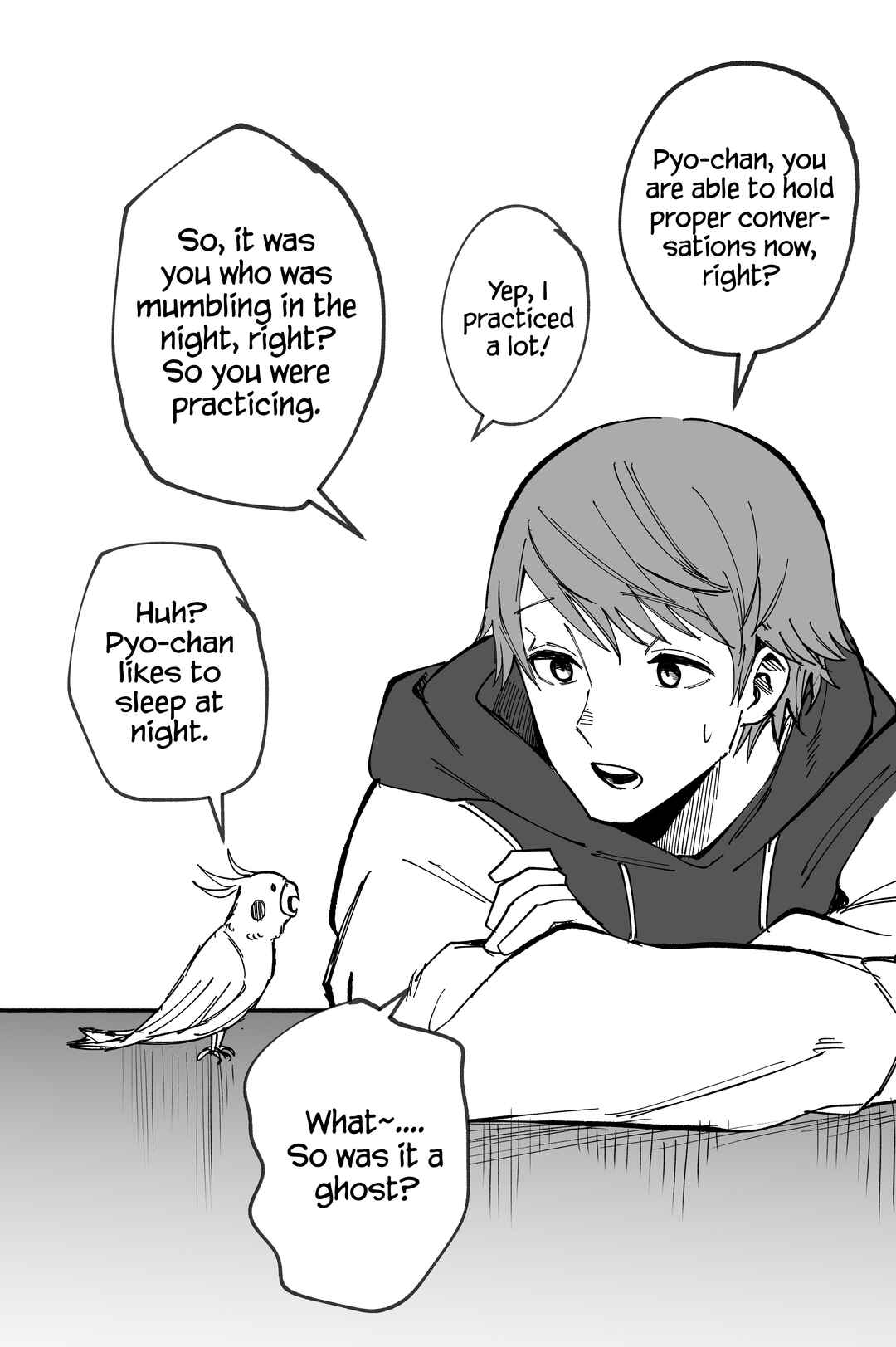Page 1 Chapter 8 The Parakeet Wants to Tell You