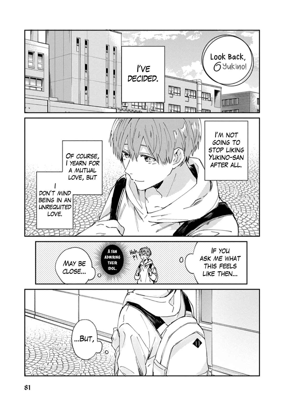 Page 4 Chapter 6 Furimuite Yukino-chan!