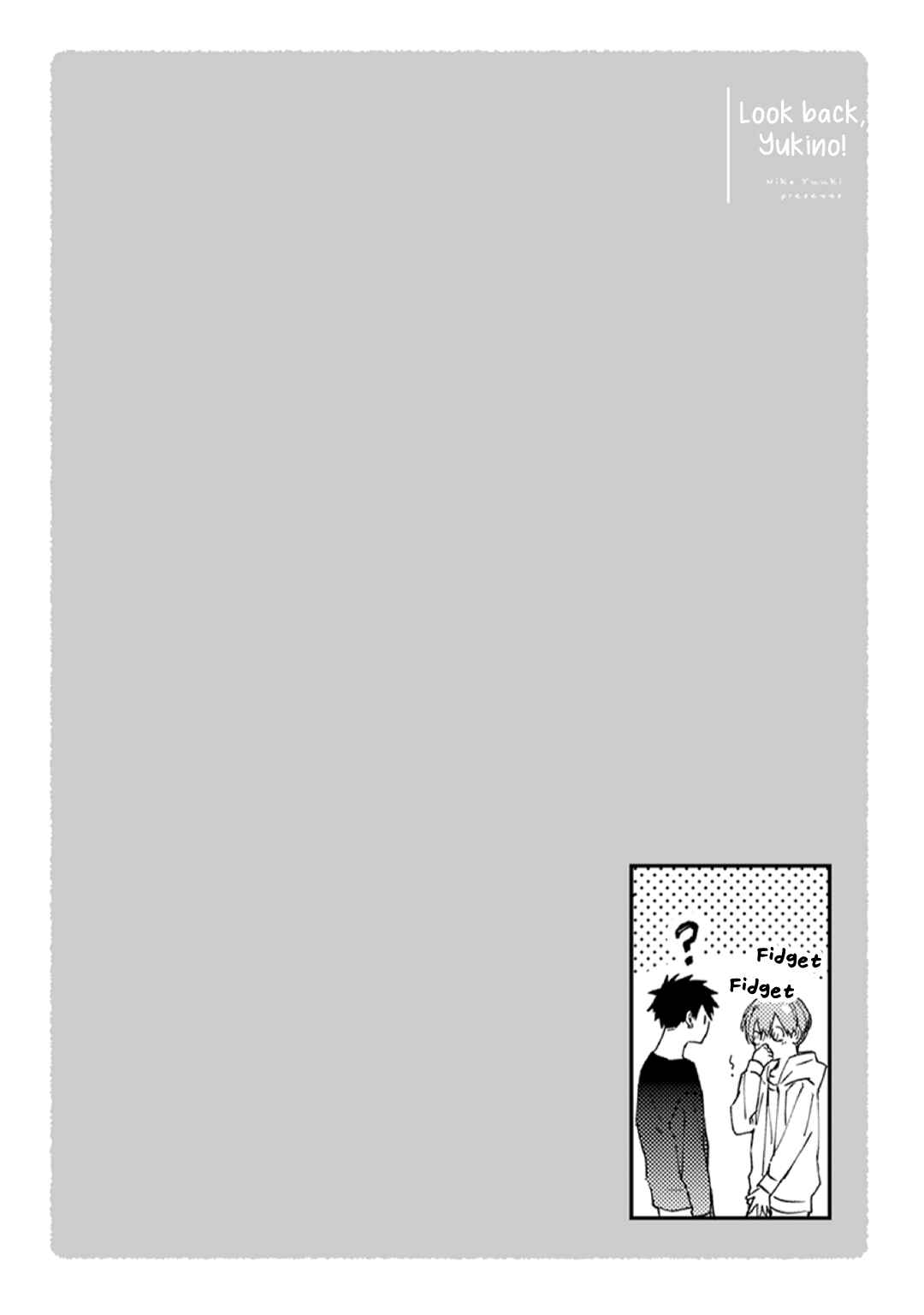 Page 19 Chapter 9 Furimuite Yukino-chan!