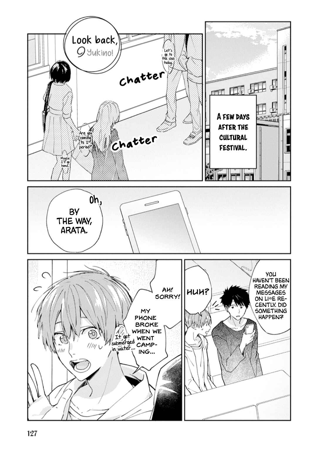 Page 4 Chapter 9 Furimuite Yukino-chan!