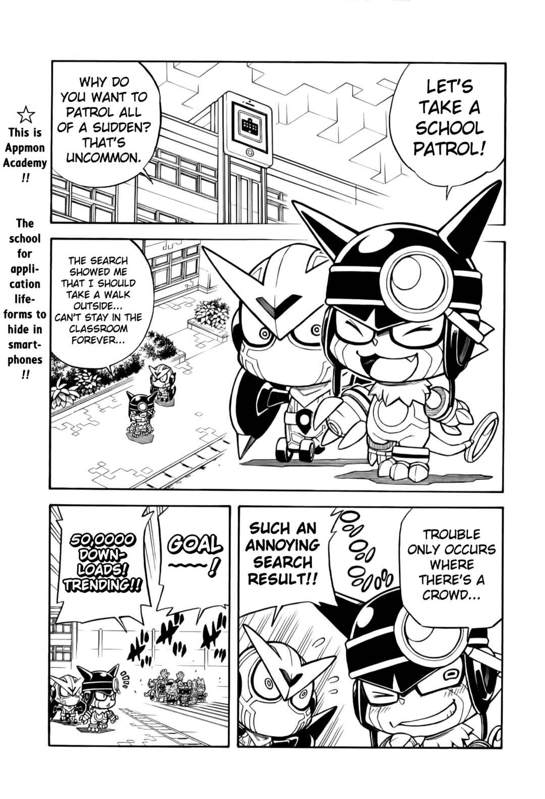 Page 4 Chapter 2 Digimon Universe: Appli Monsters: Appmon Academy!!