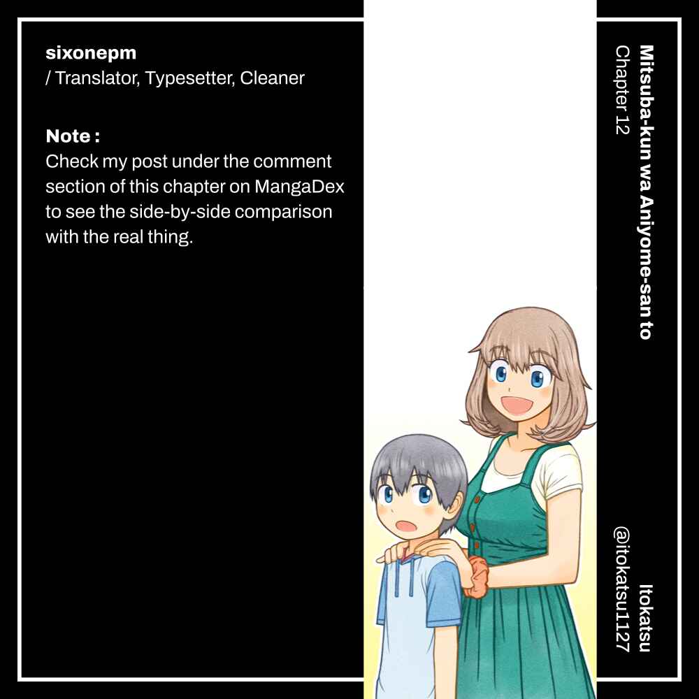 Page 20 Chapter 12 Mitsuba-kun wa Aniyome-san to.