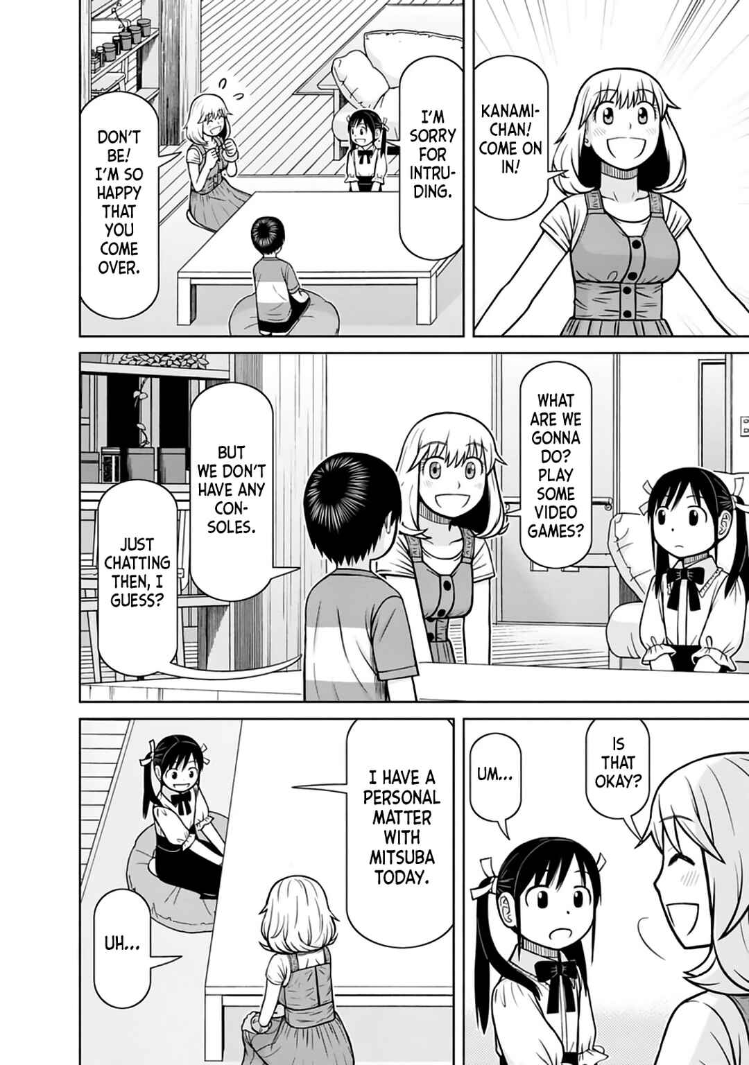 Page 4 Chapter 20 Mitsuba-kun wa Aniyome-san to.