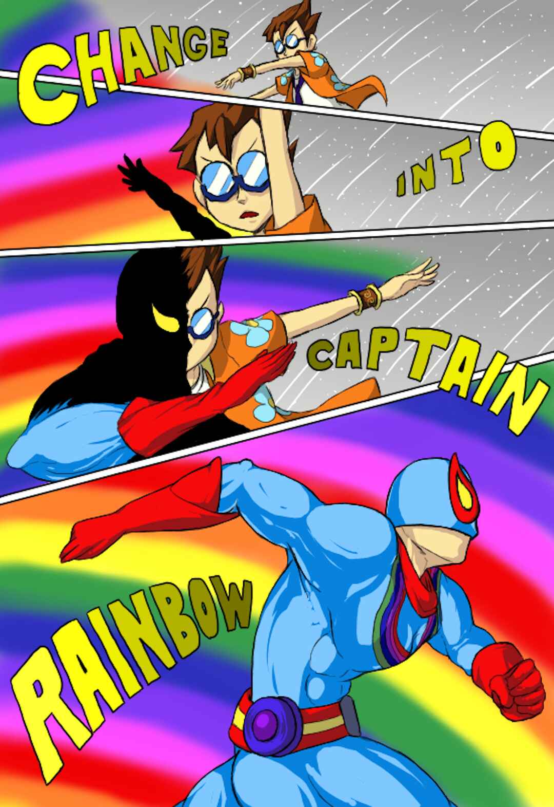 Page 14 Chapter 6 Amazing Captain Rainbow