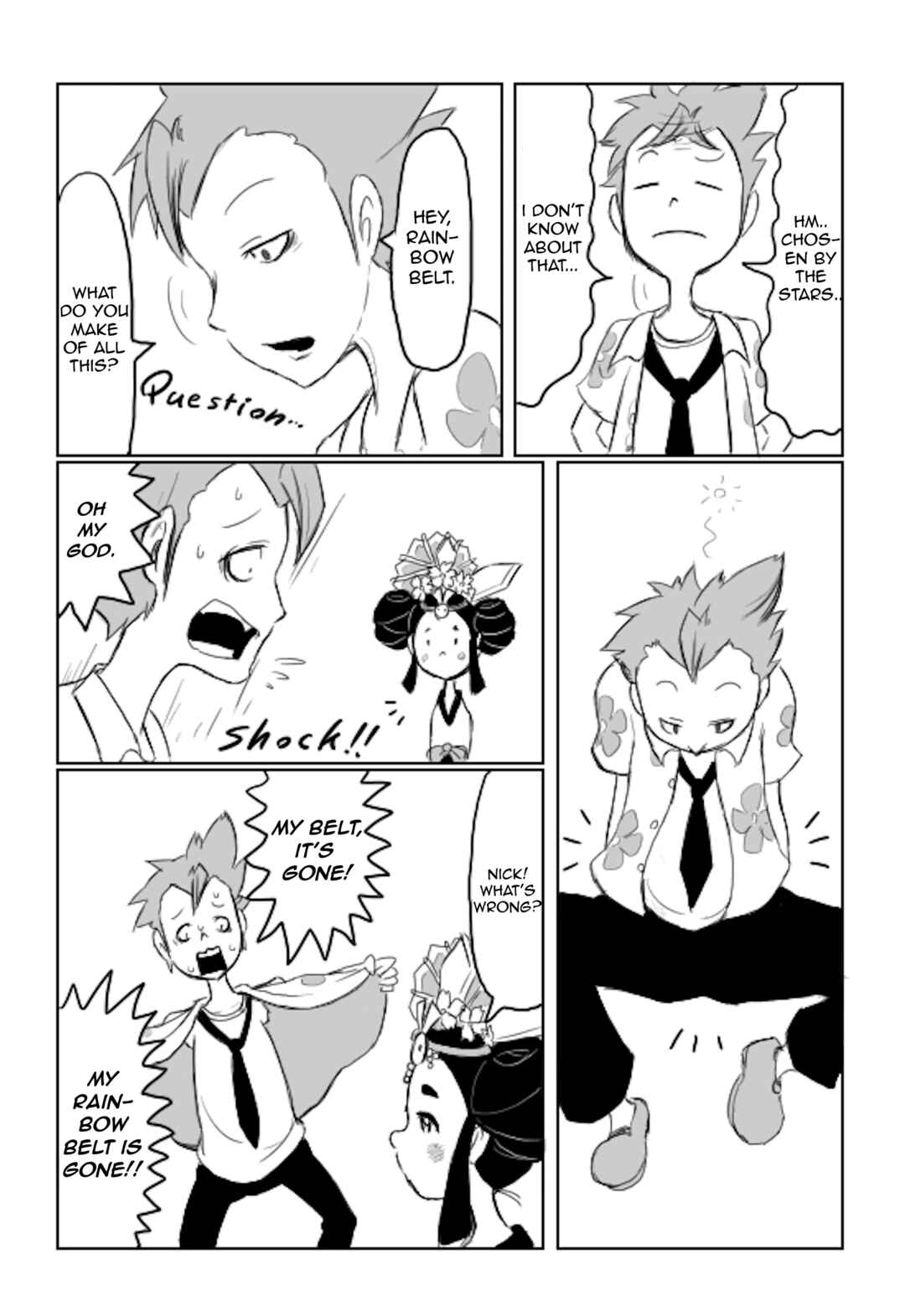 Page 3 Chapter 2 Amazing Captain Rainbow