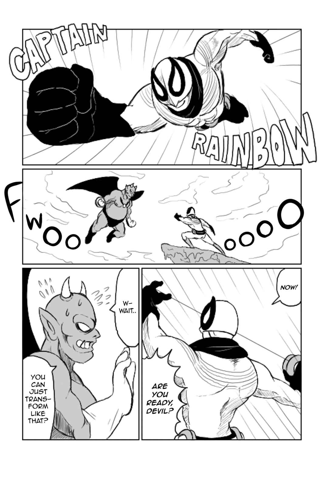 Page 16 Chapter 7 Amazing Captain Rainbow