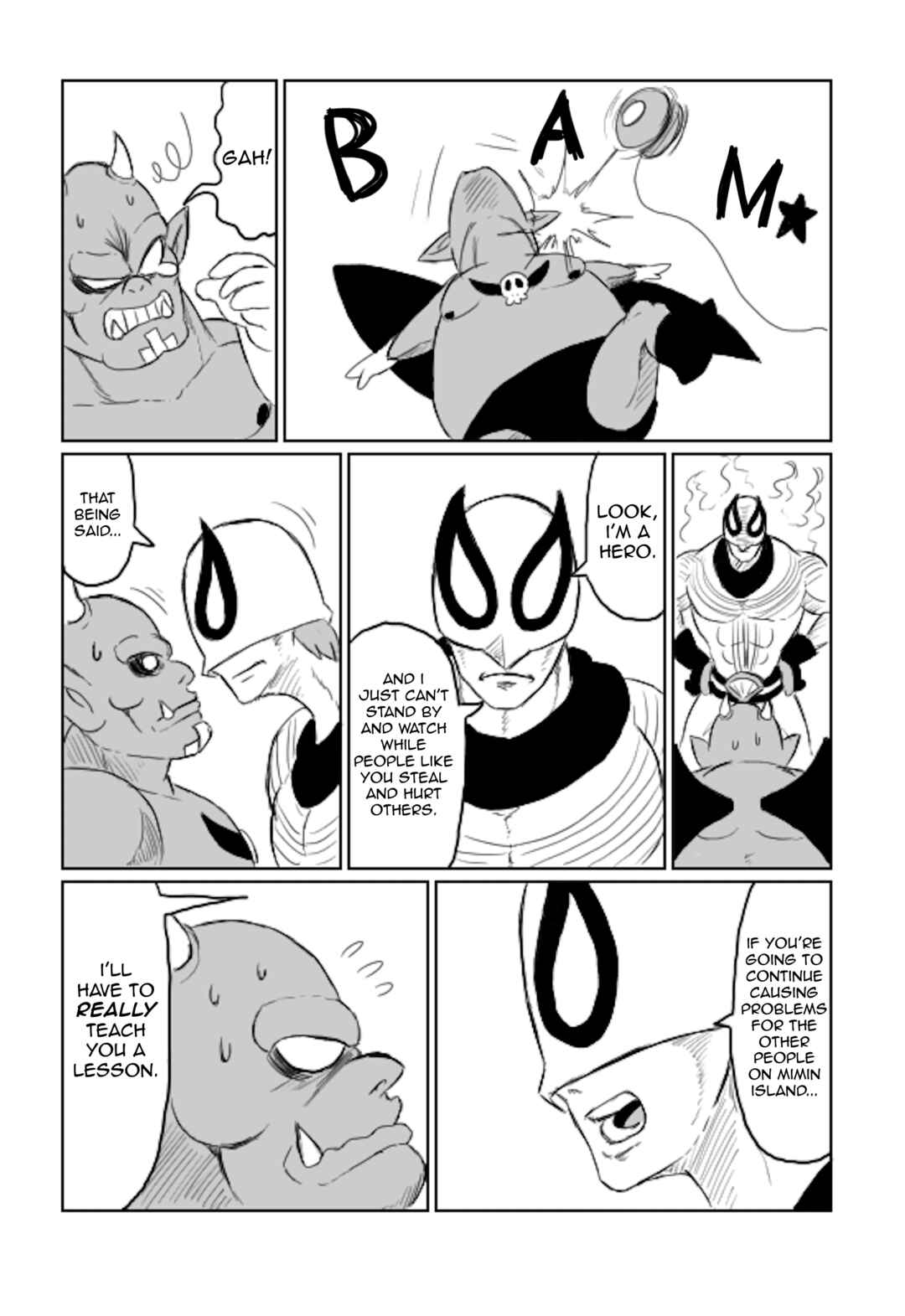 Page 22 Chapter 7 Amazing Captain Rainbow