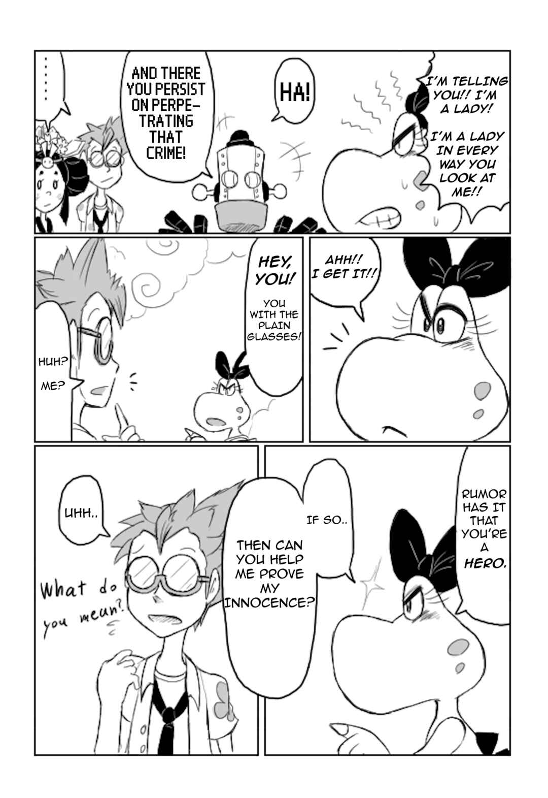 Page 13 Chapter 3 Amazing Captain Rainbow
